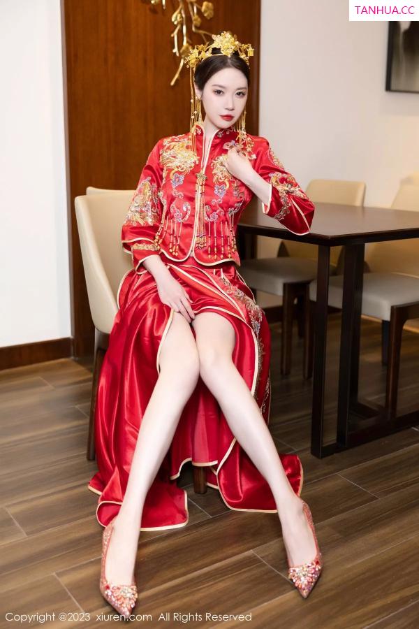 梦心玥  [XiuRen]高清写真图 2023.12.05 No.7766 梦心玥 婚嫁美腿第10张图片
